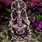 Baphomet Marbled Candle + Purple + Knights Templar + Ordo Templi Orientis + As Above, So Below