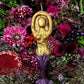 Gold & Purple Goddess Candle + Wicca + Witch