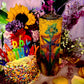 Birthday Blessings Hand-Carved Candle + Luck + Abundance + Money + Joy + Love + Passion + Health + Peace