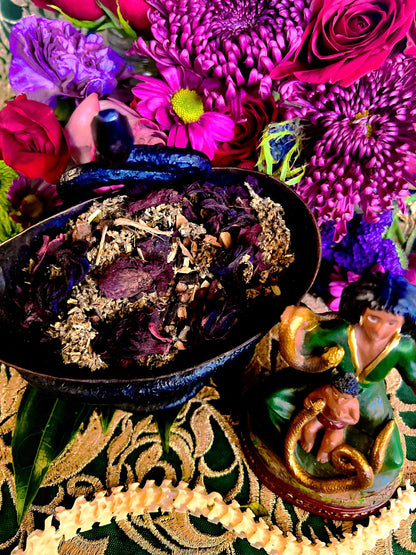 Filomena Lubana Herbs + Domination + Santa Marta la Dominadora + Marta la Culebra + Saint Martha the Dominator + Dominatrix + Blessed