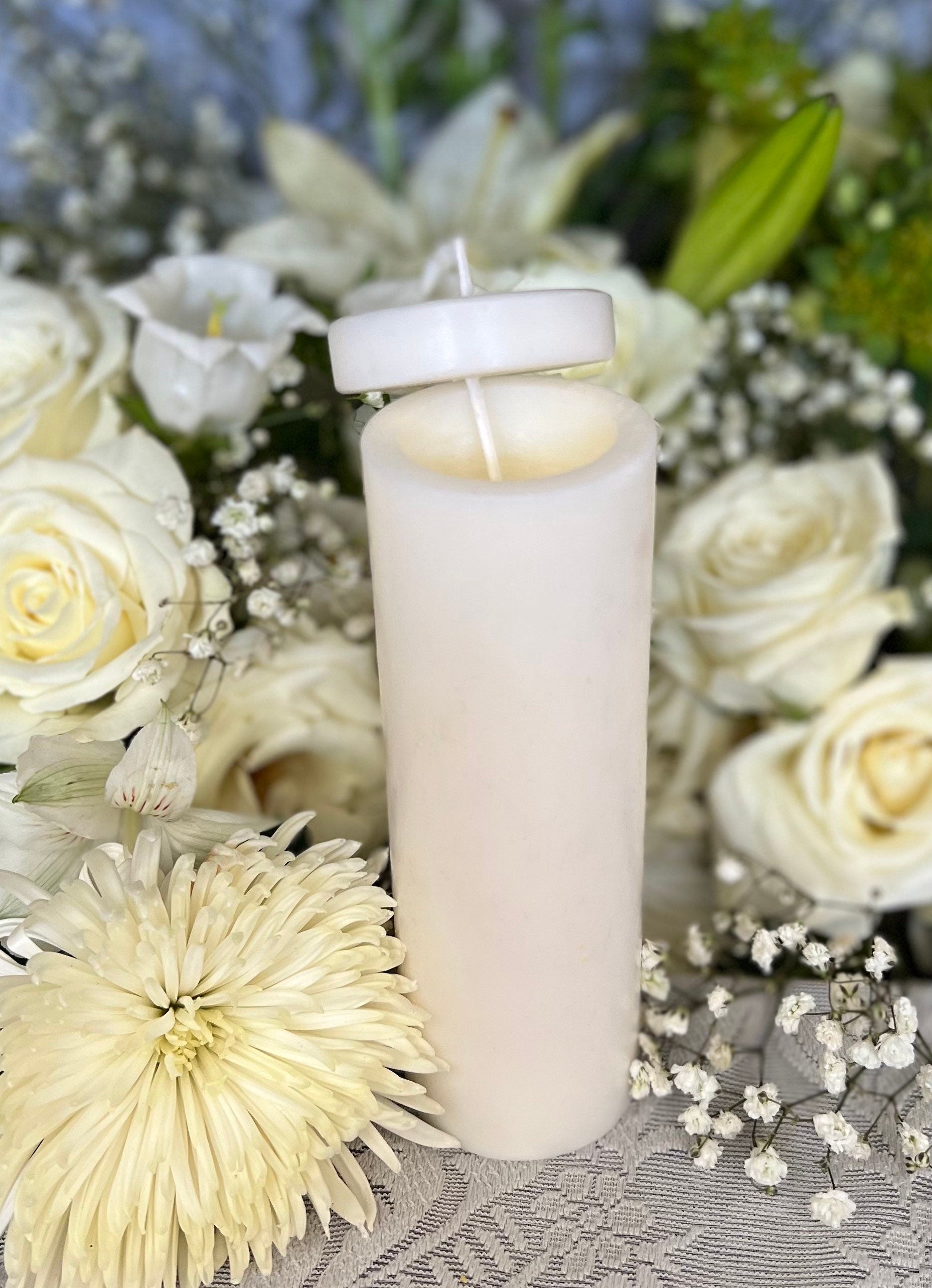 Loadable Pillar Candle + 6” x 2”
