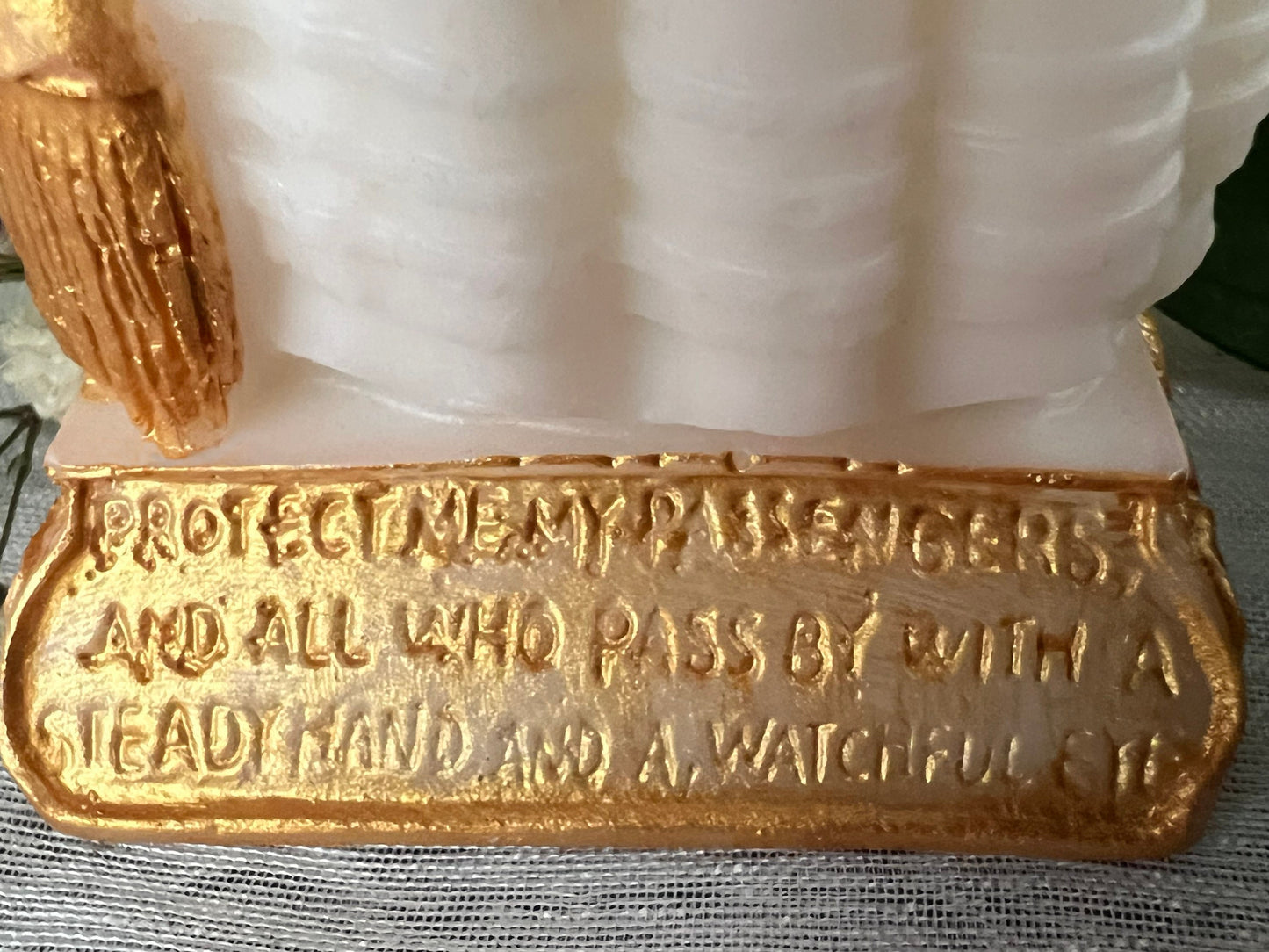 La Madama Candle + Love + Money + Luck + Home + Divination + Healing + 24K Gold + Hand painted