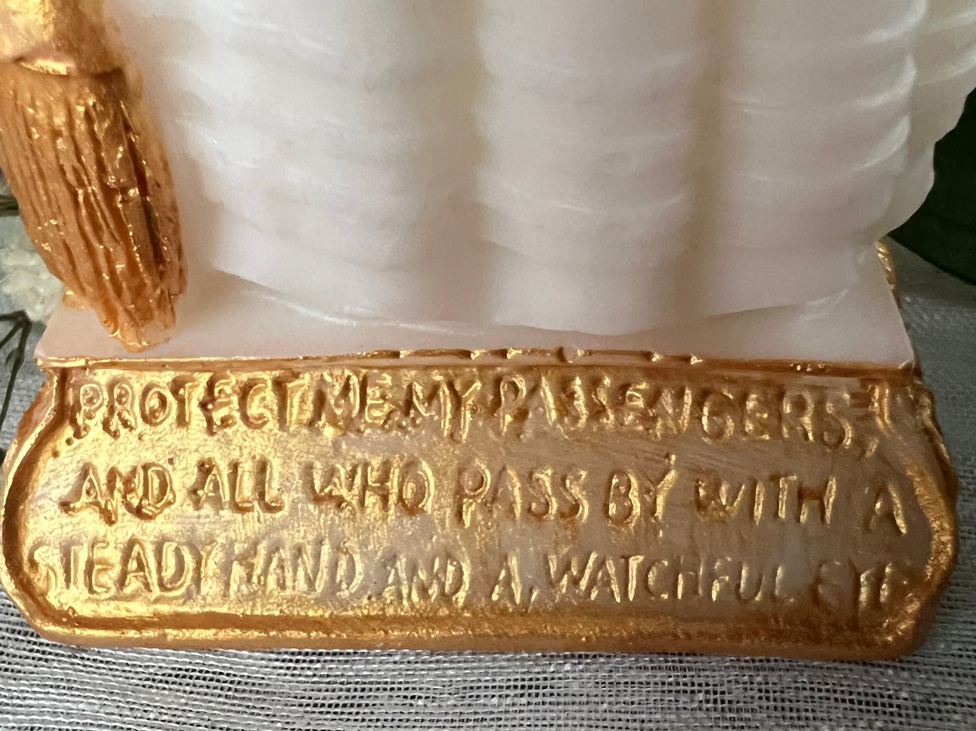 La Madama Candle + Love + Money + Luck + Home + Divination + Healing + 24K Gold + Hand painted