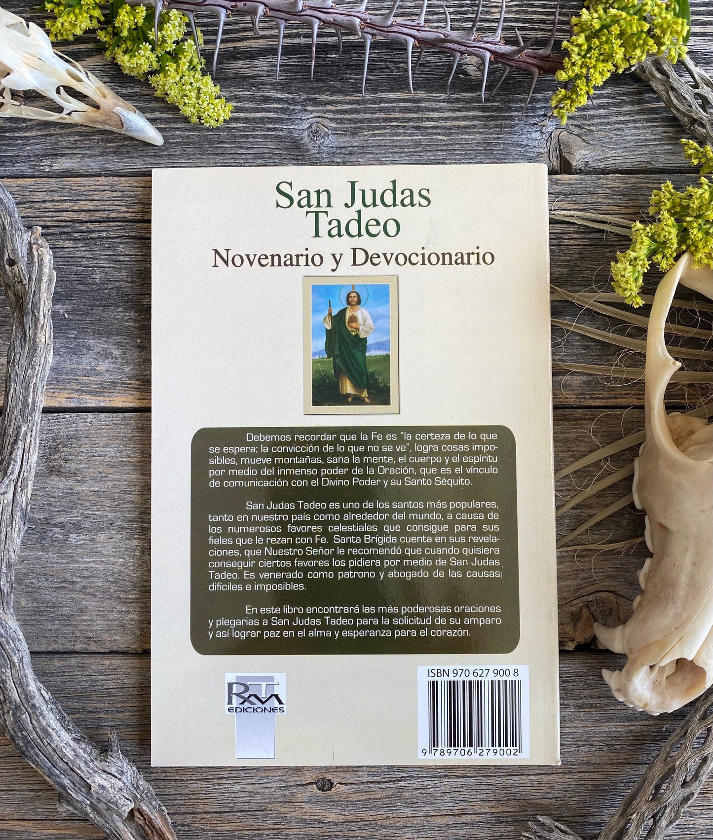 San Judas Tadeo Novenario y Devocionario + New Book From Mexico + Libro + Saint Jude