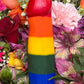 Gay Pride Penis Candle + Passion + Sex + Casual Encounters + Rainbow