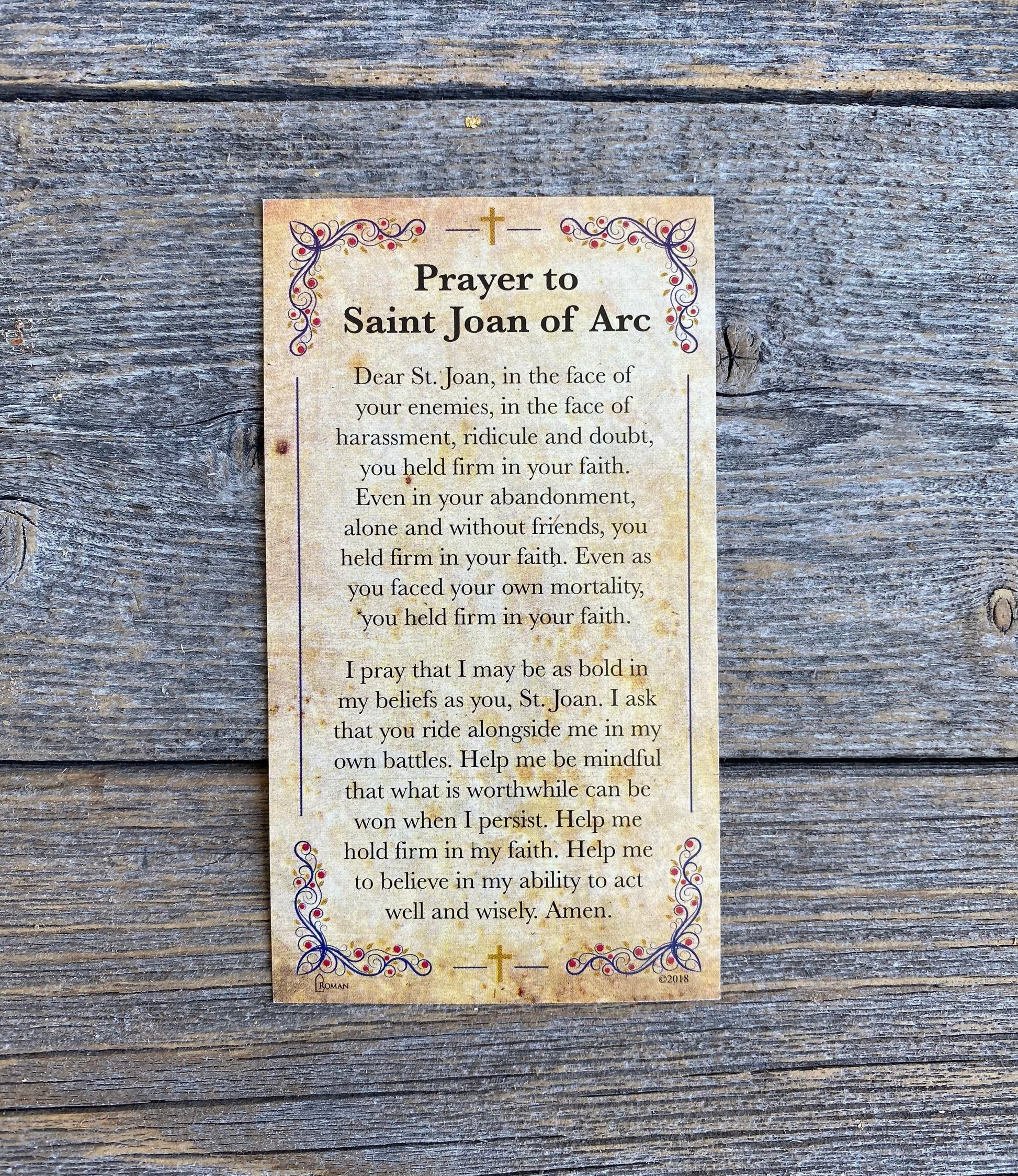 Joan of Arc Oil + Protection + Patroness of Lesbians + Overcome Enemies + Psychic Vision + Victory