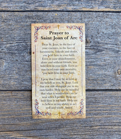 Joan of Arc Oil + Protection + Patroness of Lesbians + Overcome Enemies + Psychic Vision + Victory