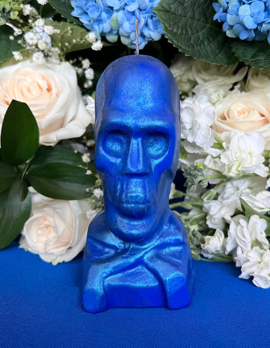 Skull & Crossbones Candle + Love + Money + Hex + Send Spirits of the Dead