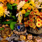 Santa Muerte Statuette Dorada / Oro + Gold + Prosperity + Baptized + Blessed + Fixed + Made in Mexico