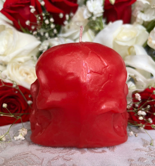 Two-Faced Skull Candle + Backstabber + Gossiper + Undecided + Of Two Minds