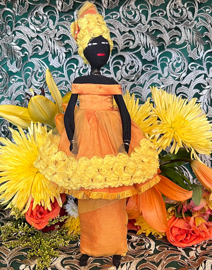 Lingeer Doll + Africa + Senegal + Altar Dollie + Coral + Oshun