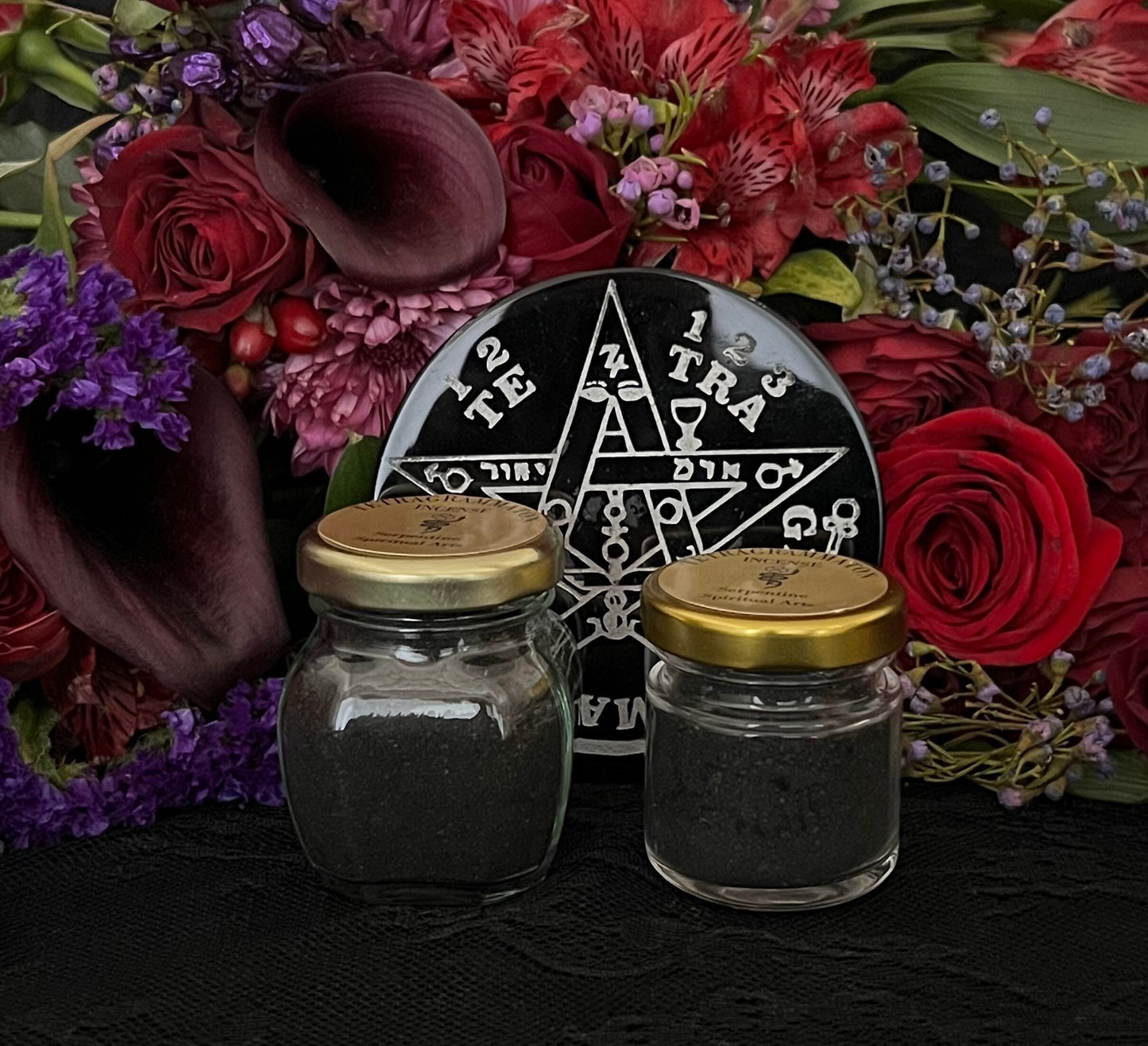 Tetragrammaton Incense + Aleister Crowley Recipe + Ritually Charged + Ceremonial Magick + Sorcery + Necromancy + Pentagram of Solomon