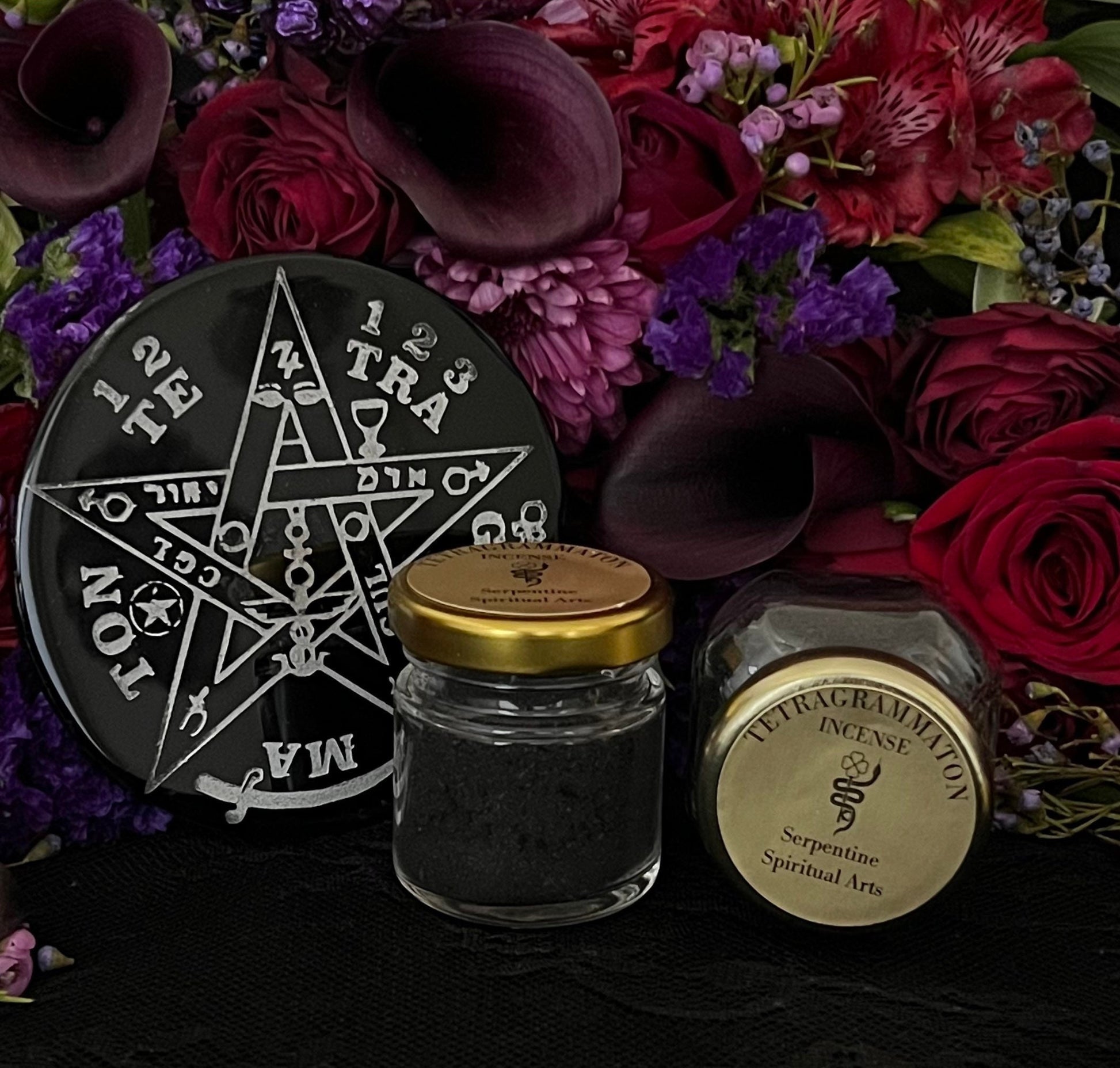 Tetragrammaton Incense + Aleister Crowley Recipe + Ritually Charged + Ceremonial Magick + Sorcery + Necromancy + Pentagram of Solomon