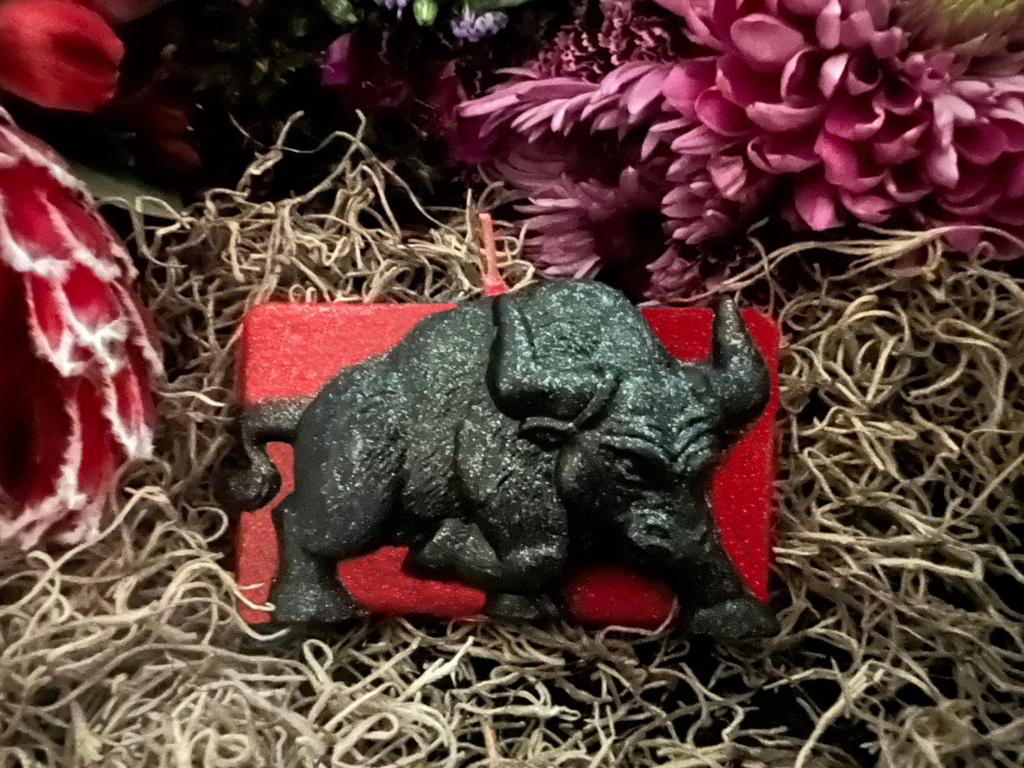 Bosou Bull Square Candle + Gran Torolisa + Gran Toro + Defense + Protection + Obstacle Breaker + Vitality + Health + Vodou + 21 Divisions