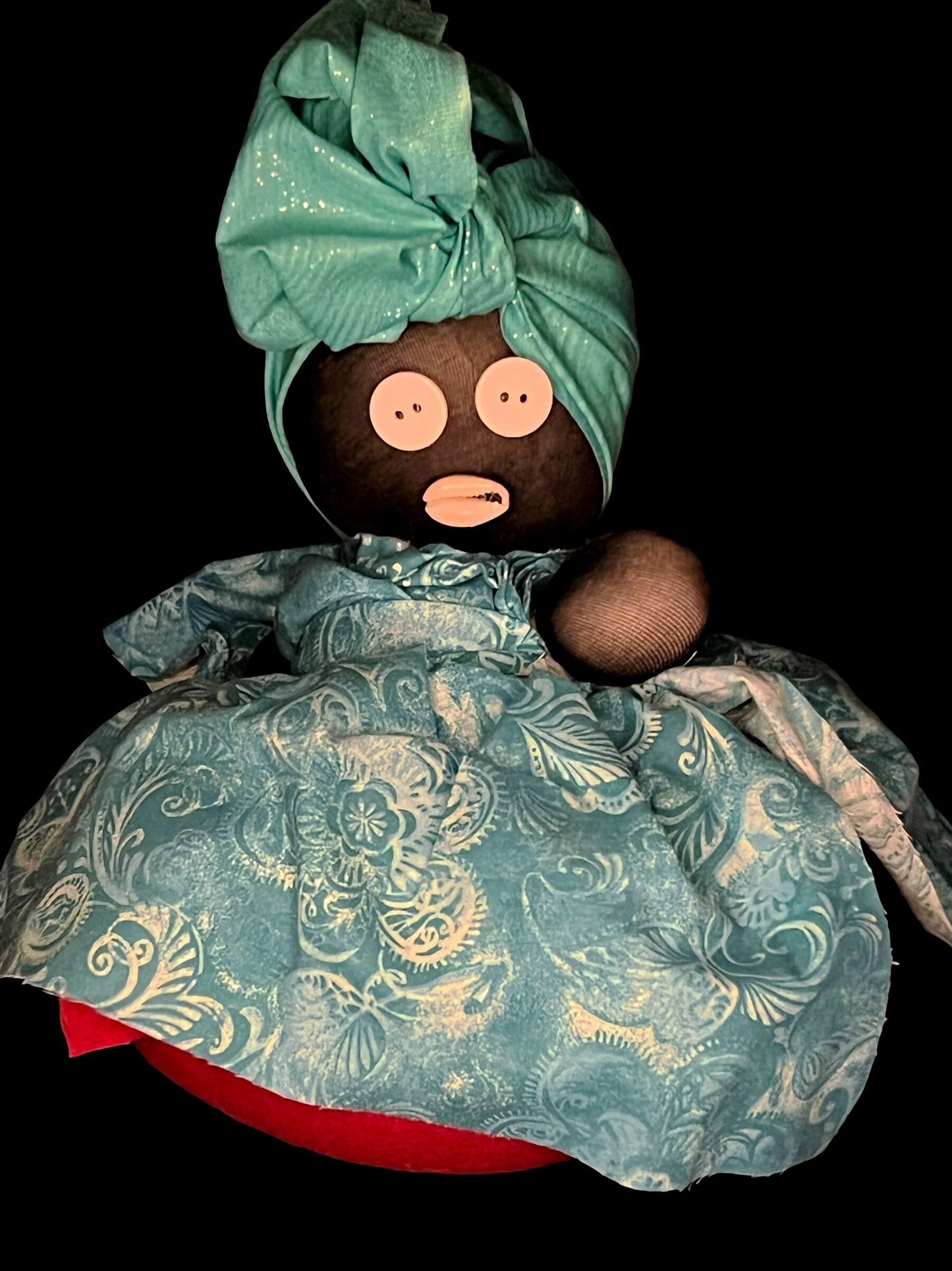Big Mama Dollie + Spirit Doll + Blessed + Protection + Hoodoo + Conjure + JuJu + Handcrafted + La Madama