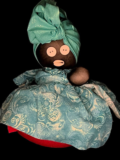 Big Mama Dollie + Spirit Doll + Blessed + Protection + Hoodoo + Conjure + JuJu + Handcrafted + La Madama
