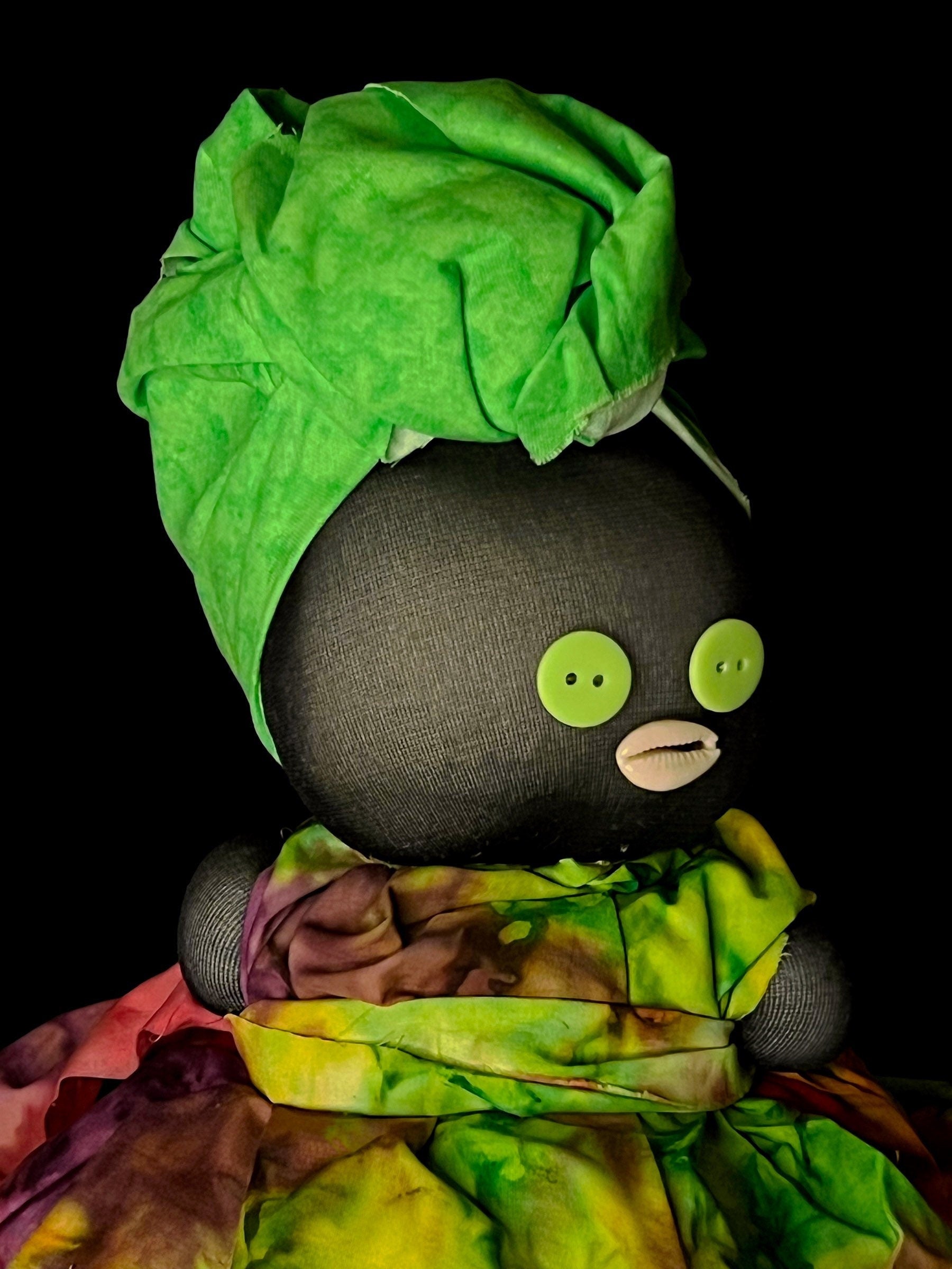 Big Mama Dollie + Spirit Doll + Blessed + Protection + Hoodoo + Conjure + JuJu + Handcrafted + La Madama
