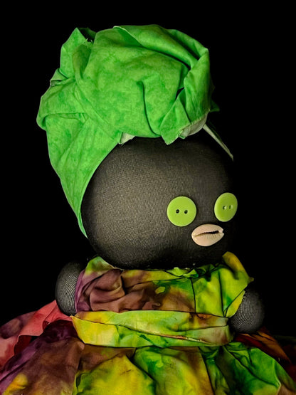 Big Mama Dollie + Spirit Doll + Blessed + Protection + Hoodoo + Conjure + JuJu + Handcrafted + La Madama