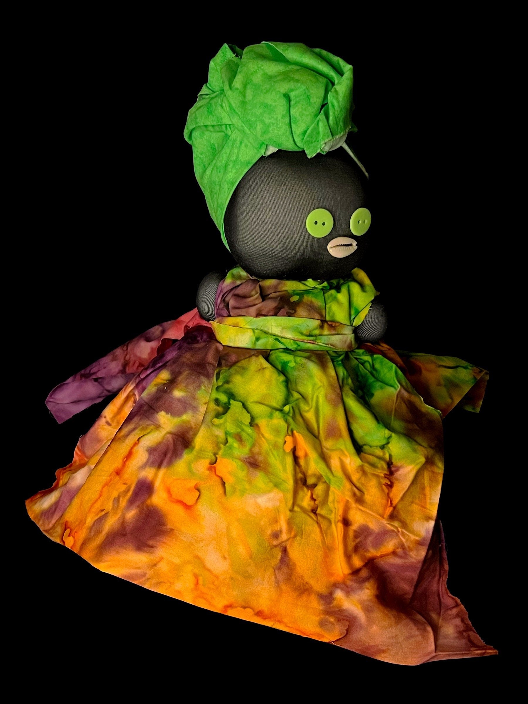 Big Mama Dollie + Spirit Doll + Blessed + Protection + Hoodoo + Conjure + JuJu + Handcrafted + La Madama