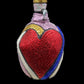 Ezili Freda + Erzulie Freda + Sequined Boutey / Bottle + Made in Haiti + Haitian Spiritual Art + One of a Kind