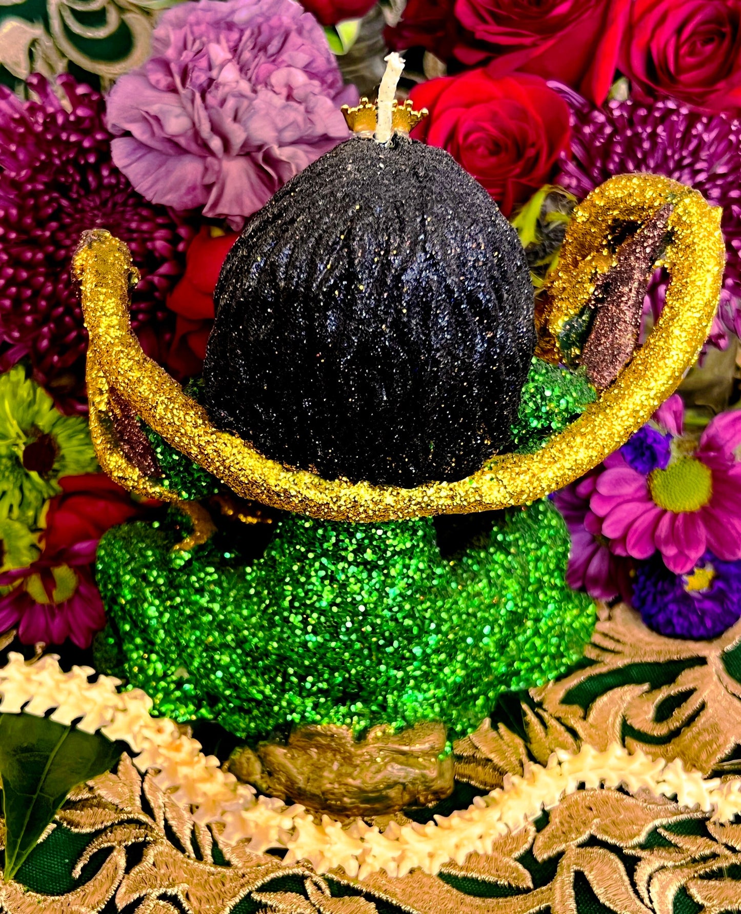 Filomena Lubana Figure Candle + Domination + Cleansed & Fixed + Santa Marta la Dominadora + Marta la Culebra + Saint Martha the Dominator