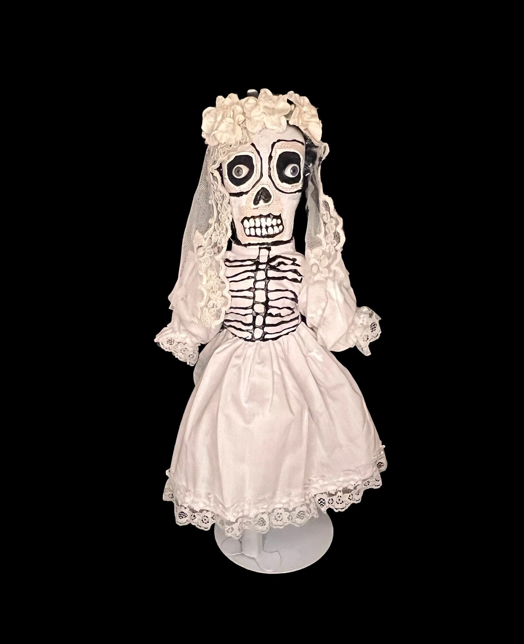 Handcrafted New Orleans Voodoo Doll + Double Sided + Ancestors + JuJu + Cleansed and Blessed + Poppet + Sells for More in Galleries! + Vodou