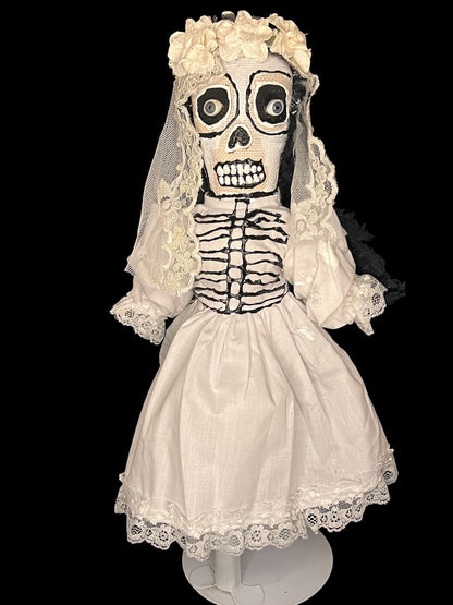 Handcrafted New Orleans Voodoo Doll + Double Sided + Ancestors + JuJu + Cleansed and Blessed + Poppet + Sells for More in Galleries! + Vodou