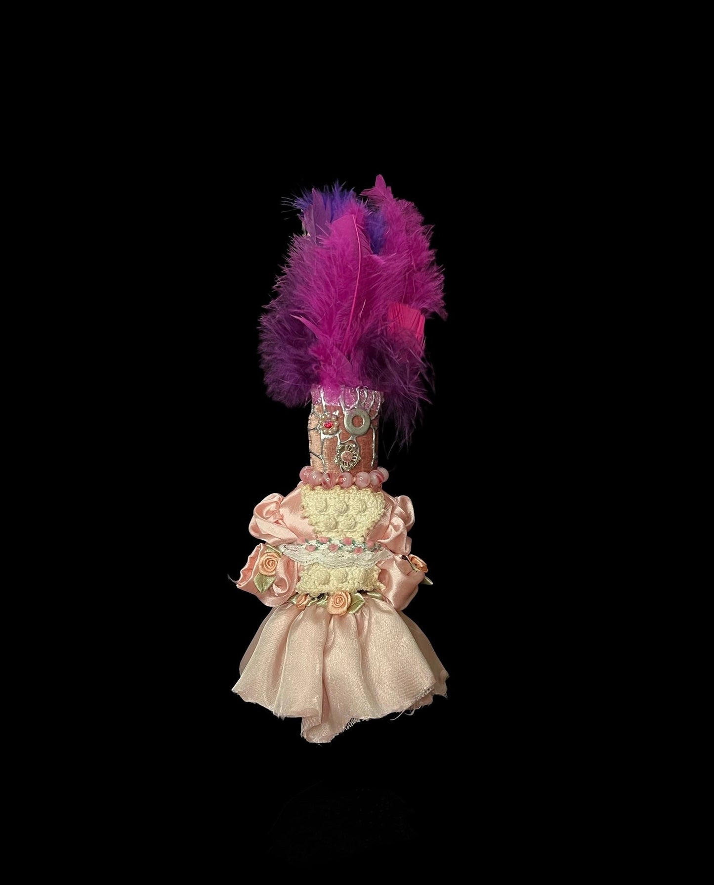 Handcrafted New Orleans Love Domination Voodoo Doll + JuJu + Cleansed and Blessed + Poppet + Sells for More in Galleries! + Vodou
