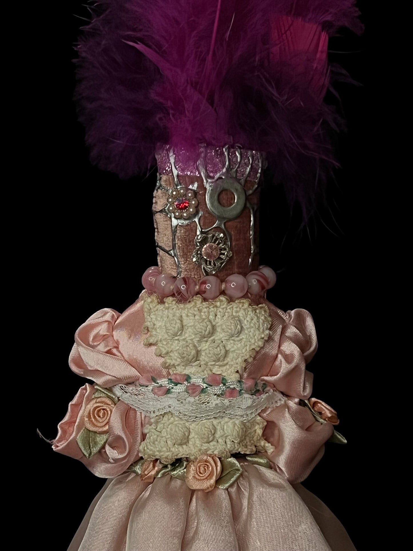 Handcrafted New Orleans Love Domination Voodoo Doll + JuJu + Cleansed and Blessed + Poppet + Sells for More in Galleries! + Vodou