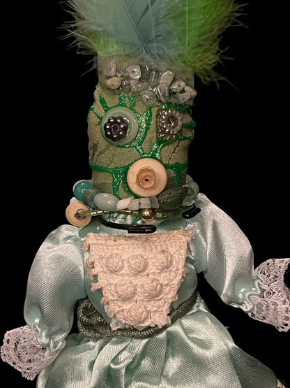 Handcrafted New Orleans Voodoo Doll + Money + JuJu + Cleansed and Blessed + Poppet + Sells for More in Galleries! + Vodou