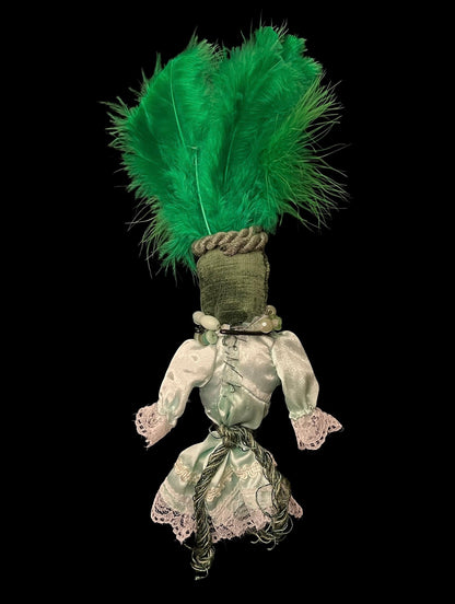 Handcrafted New Orleans Voodoo Doll + Money + JuJu + Cleansed and Blessed + Poppet + Sells for More in Galleries!