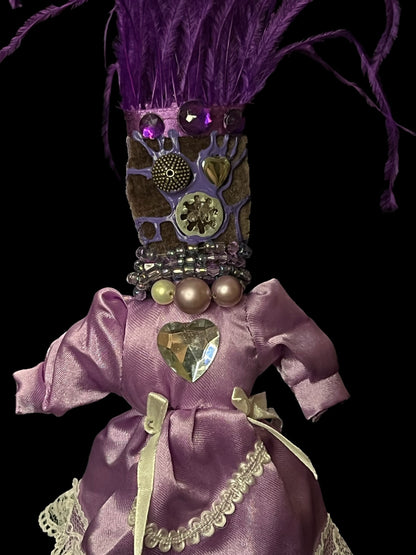 Handcrafted New Orleans Domination Voodoo Doll + JuJu + Cleansed and Blessed + Poppet + Sells for More in Galleries! + Vodou