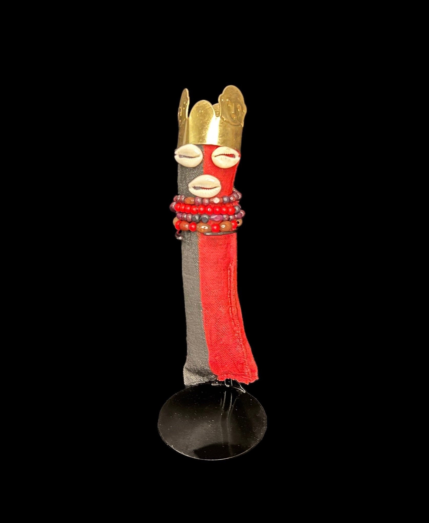 Handcrafted Elegua New Orleans Doll + Road Opener + Abre Camino + Esu + JuJu + Cleansed and Blessed + Sells for More in Galleries!