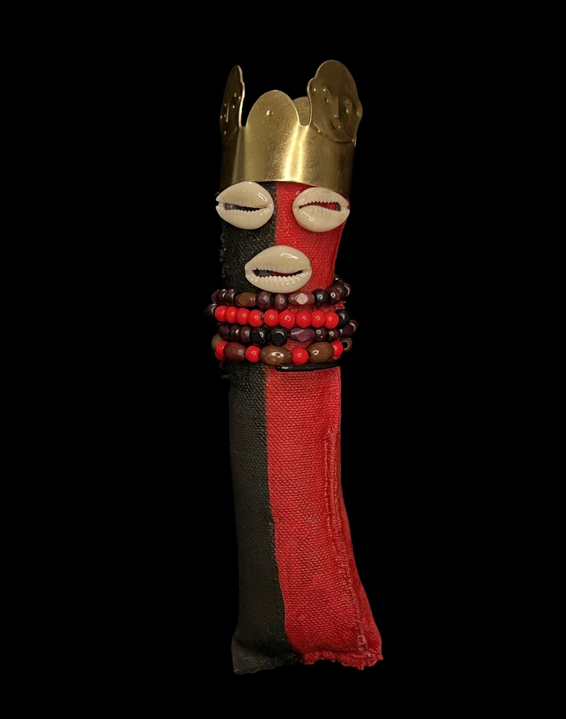Handcrafted Elegua New Orleans Doll + Road Opener + Abre Camino + Esu + JuJu + Cleansed and Blessed + Sells for More in Galleries!