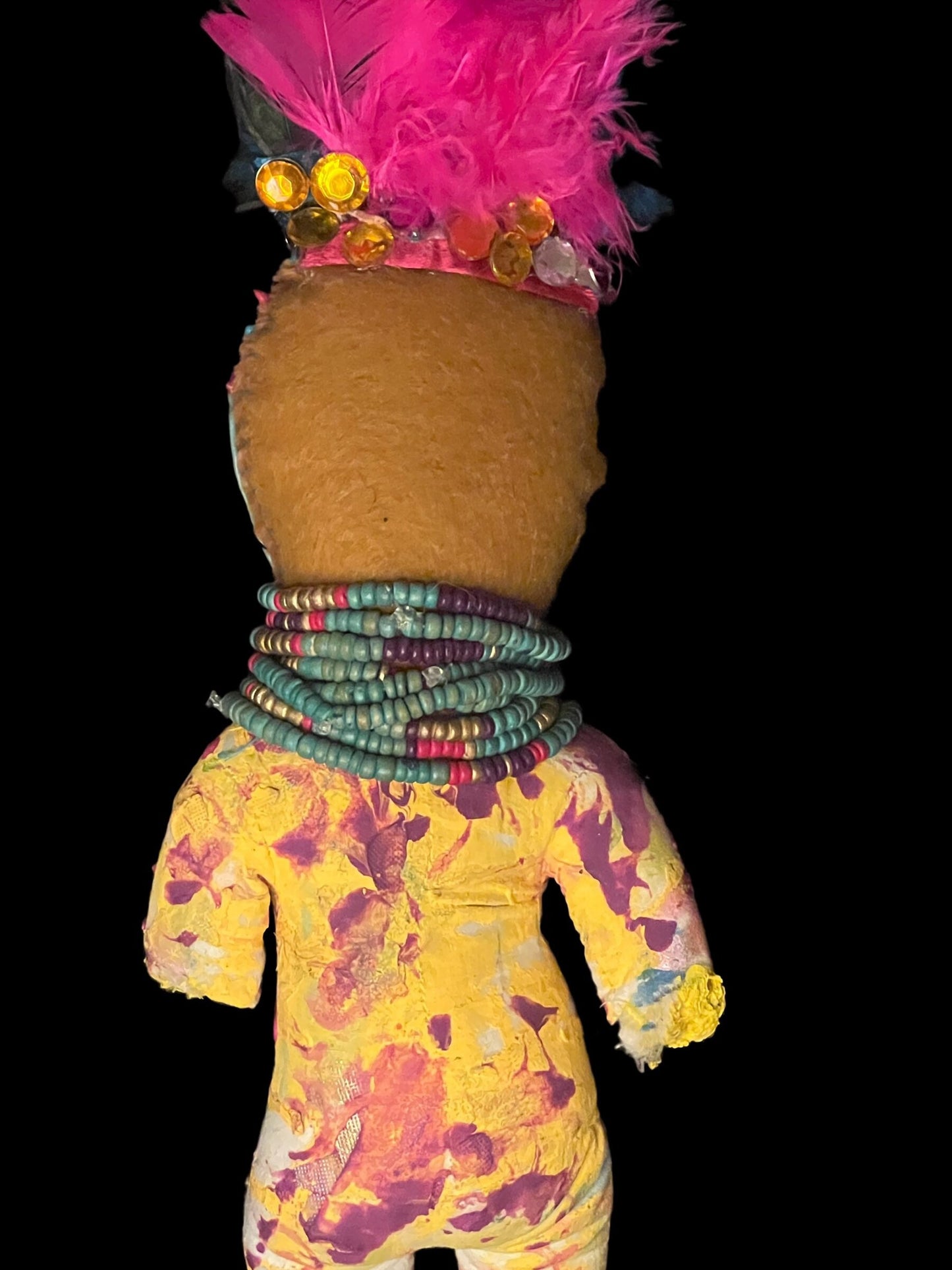 Handcrafted New Orleans Voodoo Doll + JuJu + Cleansed and Blessed + Poppet + Sells for More in Galleries! + Vodou