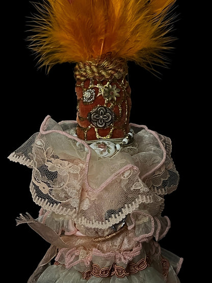 Handcrafted New Orleans Voodoo Doll + Open the Way for Love + JuJu + Cleansed and Blessed + Poppet + Sells for More in Galleries! + Vodou
