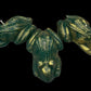 Three Frog Candles + Healing + Money + Luck + Saint Cyprian + Toad