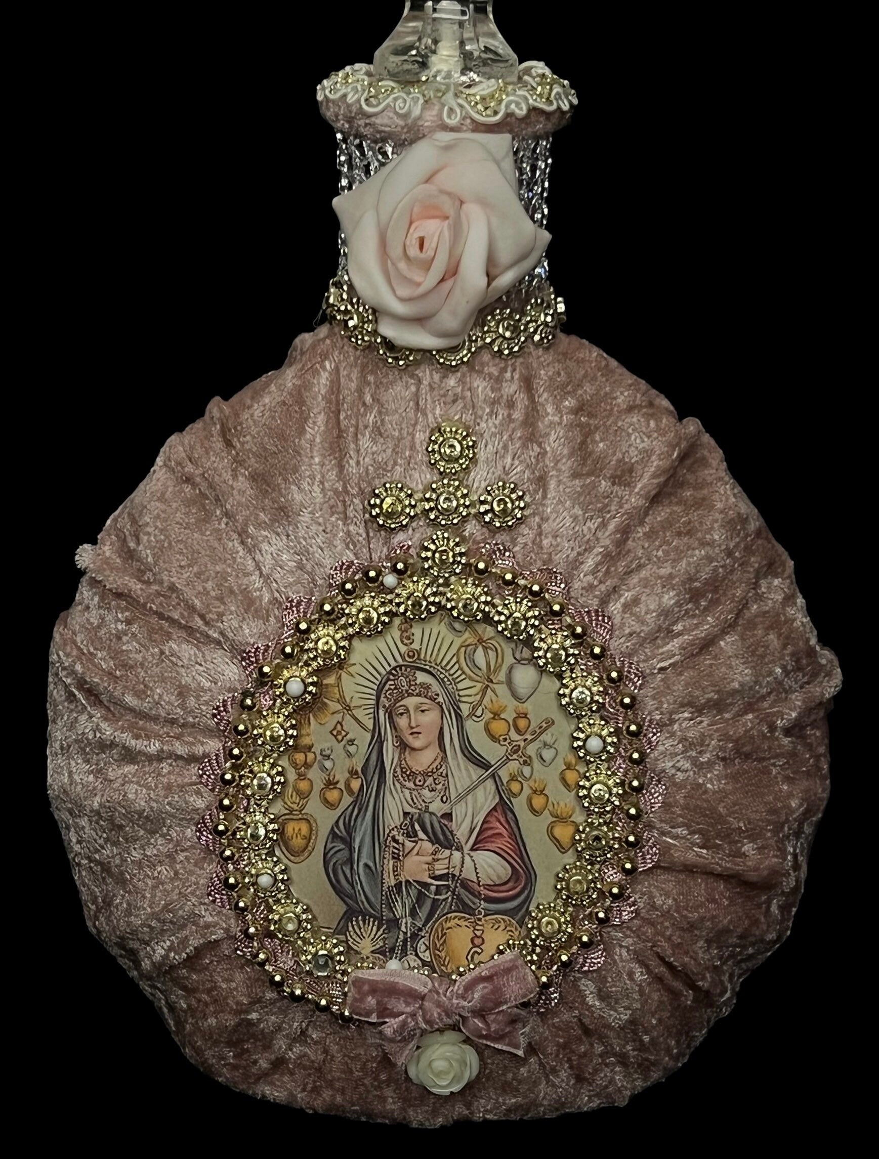 Ezili Freda + Erzulie Freda Boutey + Bottle + Blessed + Made by Haitian Vodou Initiate + Spiritual Art + One of a Kind