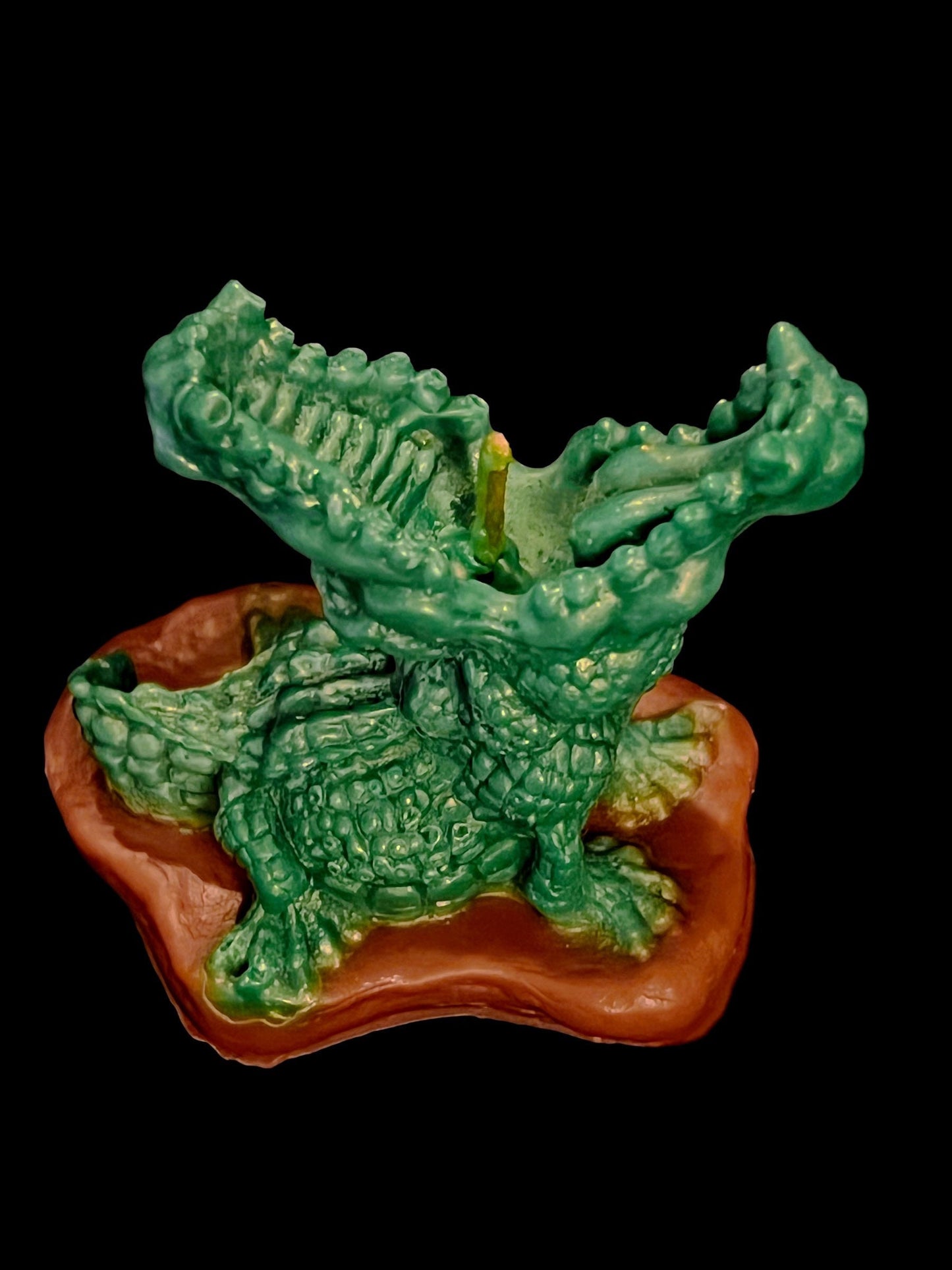 Alligator Biting Candle + New Orleans Voodoo + Hoodoo + Conjure