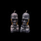 Skull & Crossbones Reversing or Uncrossing Candles + Desenvolvimiento