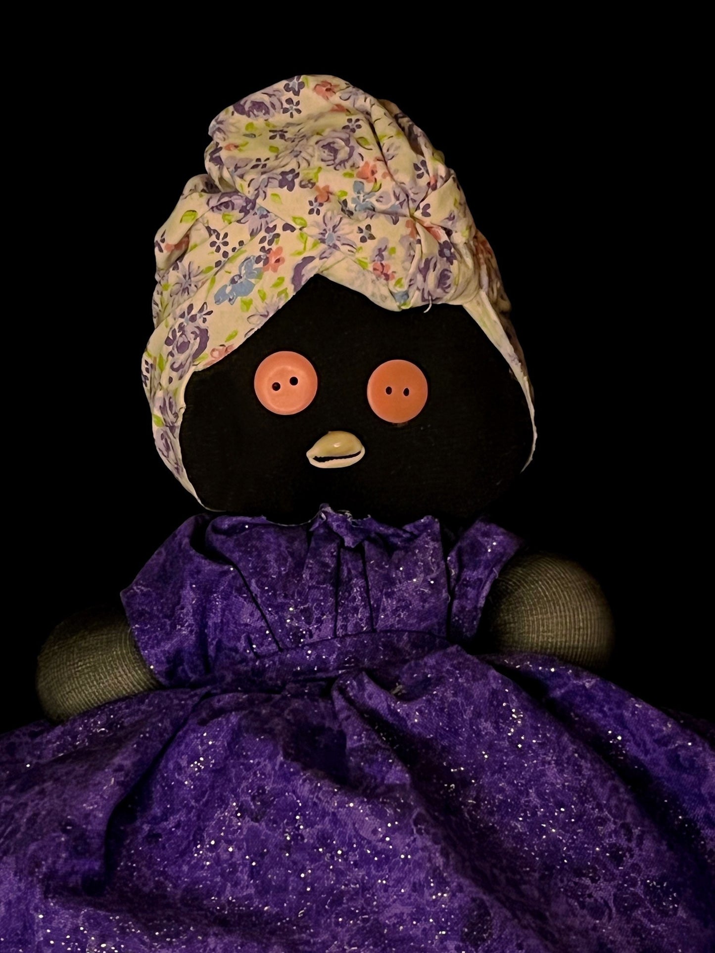 Big Mama Dollie + Spirit Doll + Blessed + Protection + Hoodoo + Conjure + JuJu + Handcrafted + La Madama