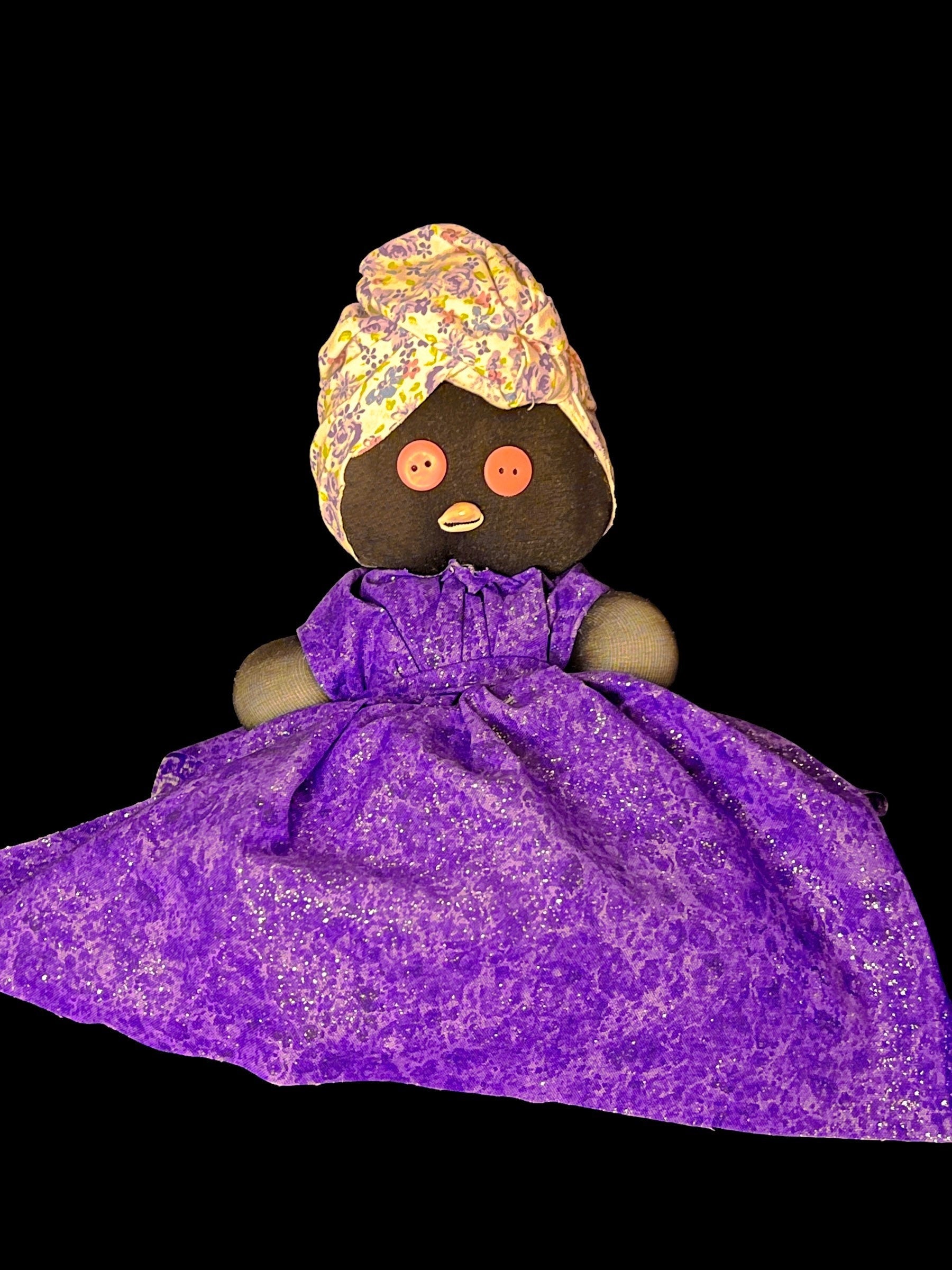 Big Mama Dollie + Spirit Doll + Blessed + Protection + Hoodoo + Conjure + JuJu + Handcrafted + La Madama