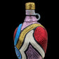 Ezili Freda + Erzulie Freda + Sequined Boutey / Bottle + Made in Haiti + Haitian Spiritual Art + One of a Kind