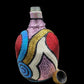 Ezili Freda + Erzulie Freda + Sequined Boutey / Bottle + Made in Haiti + Haitian Spiritual Art + One of a Kind