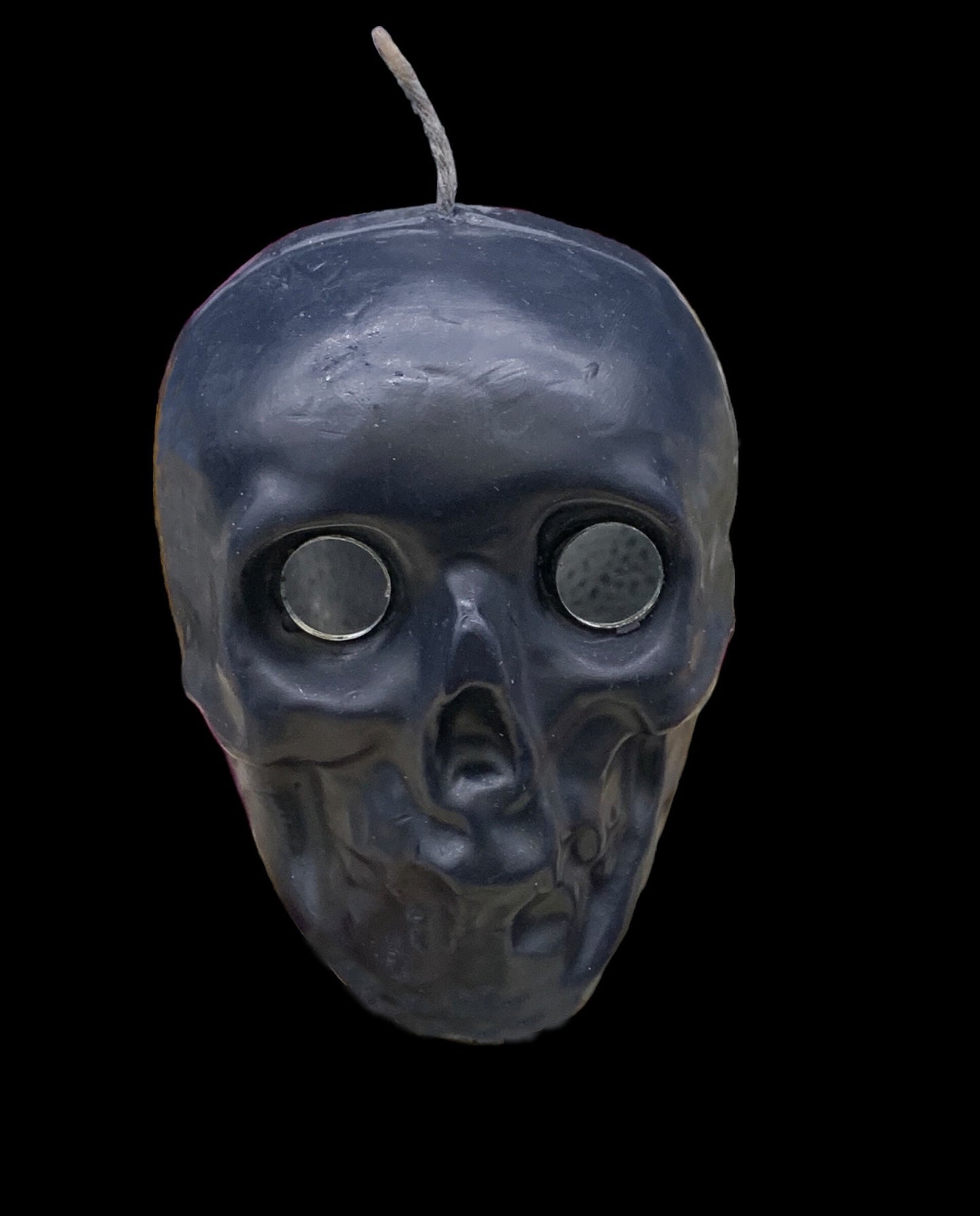 Skull Candle with Mirror Eyes + Reversing + Revealing + Mirror Work