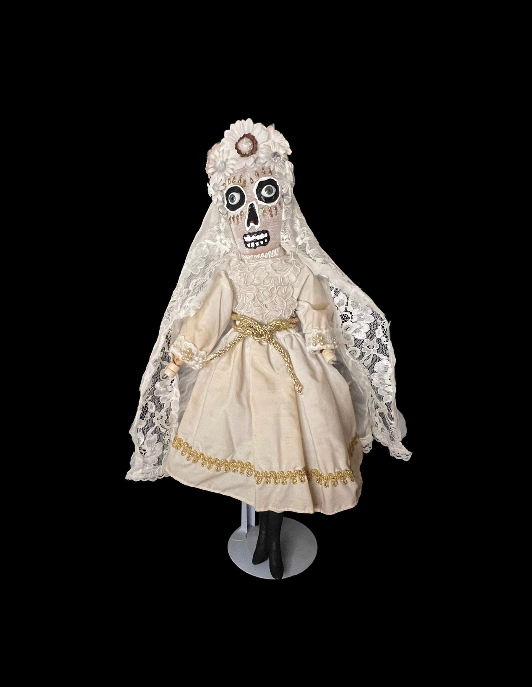 Handcrafted New Orleans Voodoo Doll + JuJu + Cleansed and Blessed + Poppet + Sells for More in Galleries! + Vodou