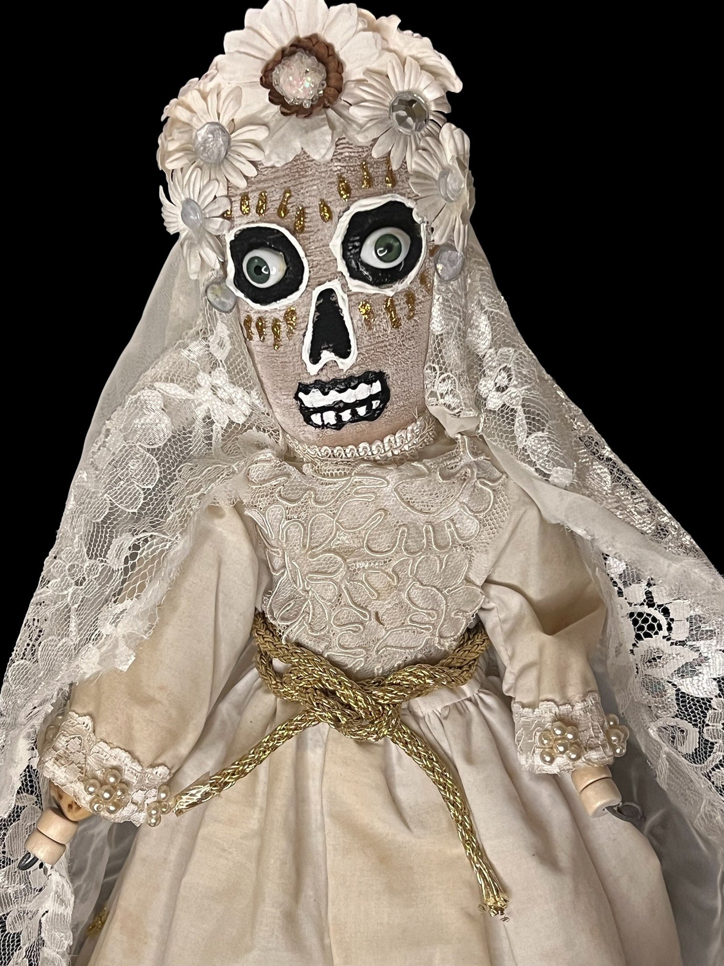 Handcrafted New Orleans Voodoo Doll + JuJu + Cleansed and Blessed + Poppet + Sells for More in Galleries! + Vodou