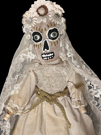 Handcrafted New Orleans Voodoo Doll + JuJu + Cleansed and Blessed + Poppet + Sells for More in Galleries! + Vodou