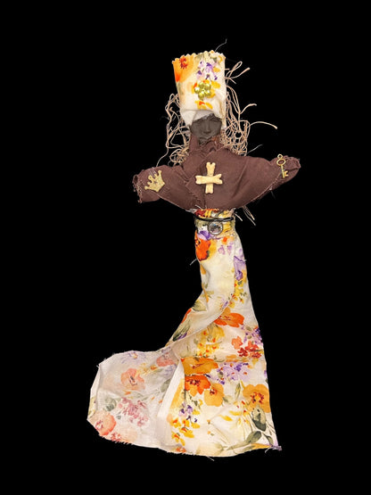 Ancestors Dollie + Spirit Doll + JuJu + Blessed + Protection + Hoodoo + Conjure + Handcrafted