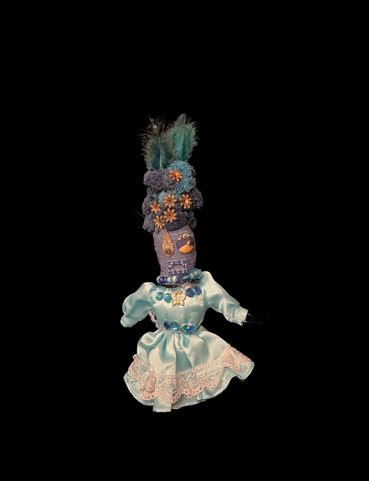 Handcrafted New Orleans Voodoo Doll + JuJu + Cleansed and Blessed + Poppet + Sells for More in Galleries! + Vodou